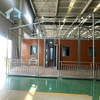 Maison conteneur préfabriquée extensible économique et abordable, configuration complète pour dortoir étudiant