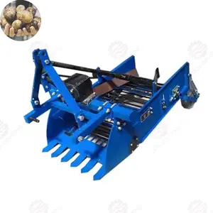 Khoai môn máy kéo nông nghiệp pto ổ đĩa thảo mộc Digger gặt đập máy trên bán khoai tây thu hoạch giá máy ngọt ngào Mini gặt đập