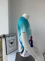 T-shirts de sport en polyester personnalisés avec impression OEM, t-shirts de marathon, t-shirts de course à séchage rapide, t-shirts de marathon sublimés