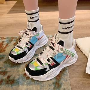 Eur tamaño mixto Tendance verde última venta otoño diseño más Popular Chinablack mujeres señoras <span class=keywords><strong>zapatos</strong></span> para caminar - Product Image 4