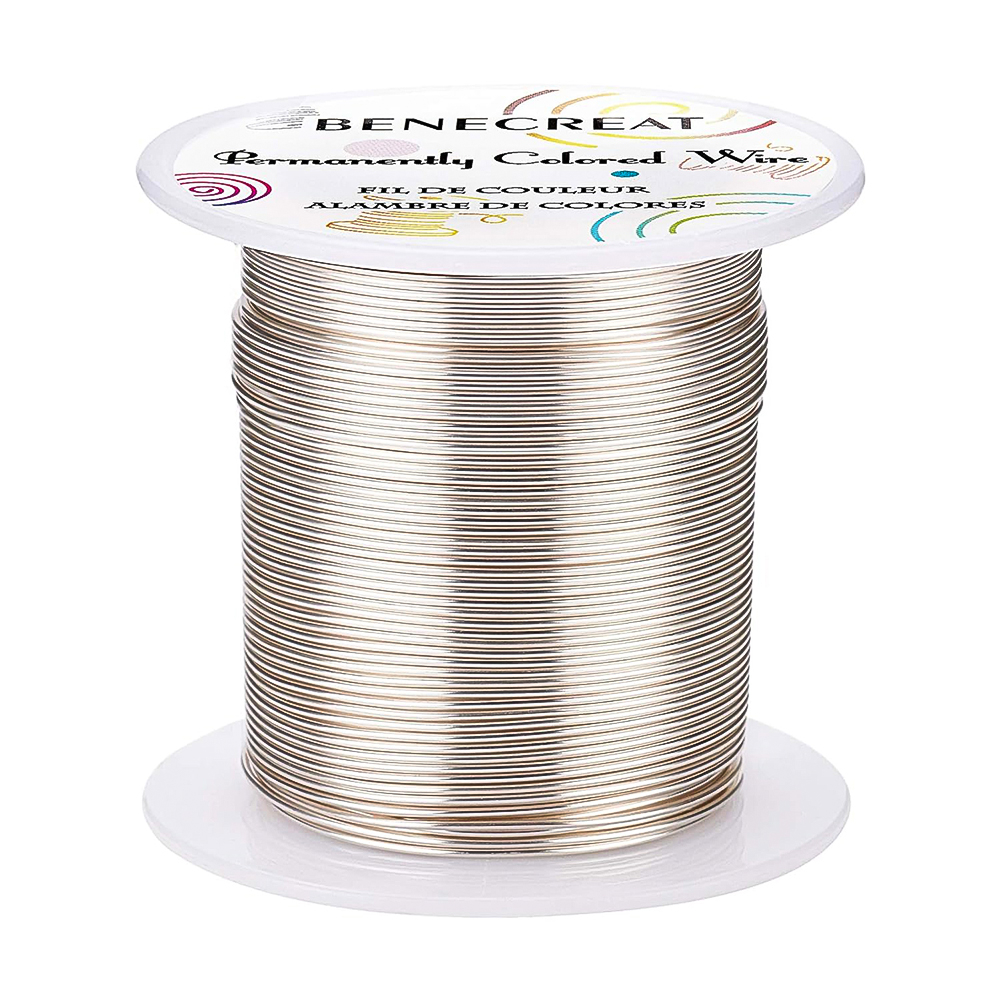 Argent, calibre 20, 0,8 mm, 30 mètres CWIR-BC0006-02C-S