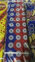 Tissu Imprimé Wax Africain Super Plissé Nouveau Design 100% Polyester Tissé, Prix Compétitif et Ventes Chaudes