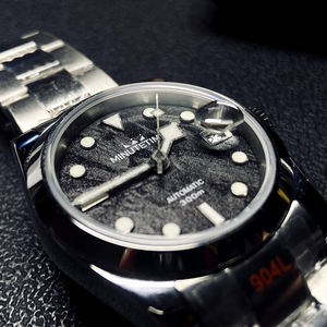 Reloj Mecánico Automático Oyste para Hombre, 36mm 39mm, Acero Inoxidable, Movimiento NH35, Cristal de Zafiro, Luminoso Azul, con Fecha - Product Image 2