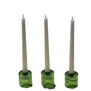 Tùy Chỉnh Sang Trọng Hổ Phách Kim Cương Hình Dạng Thủy Tinh Trà Ánh Sáng Nến Chủ Sở Hữu Chất Lượng Cao Đứng & Tàu Cho Trà Đèn Lồng & Nến - Product Image 1