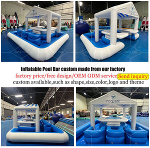 Nouvelle conception de <span class=keywords><strong>piscine</strong></span> d'eau bon marché en PVC Pub gonflable <span class=keywords><strong>Bar</strong></span> de <span class=keywords><strong>piscine</strong></span> d'explosion pour la fête - Product Image 2