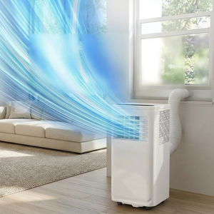Climatiseur portable de qualité supérieure 5000 BTU, refroidissement uniquement, construction en plastique, refroidissement rapide, design moderne - Product Image 1