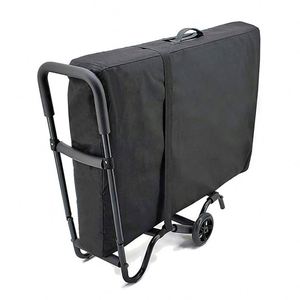 Échantillon Gratuit Prix Direct Usine Sac de Transport Professionnel Noir Universel pour Tables de Massage avec Une Poche - Product Image 5