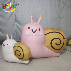Lindo Modelo de Caracol Inflable de Dibujos Animados en Color Rosa para Decoración de Jardín y Parque Infantil - Product Image 2