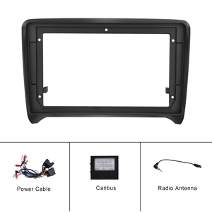 Henmall 9 ''Android autoradio CarPlay GPS WiFi 1 an stéréo Fascia panneau Radio pour <span class=keywords><strong>Audi</strong></span> <span class=keywords><strong>TT</strong></span> 2000 FM Fascia cadre amplificateur - Product Image 5