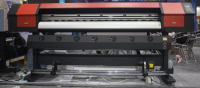 Imprimante UV à double tête pour matériau en rouleau Imprimante UV grand format de 1.8m et 3.2m