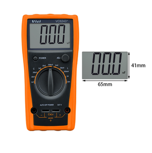 Shenzhen Vici Capacitor auto descarga <span class=keywords><strong>VC6243</strong></span> + <span class=keywords><strong>Digital</strong></span> Indução Capacitância Medidor - Product Image 1