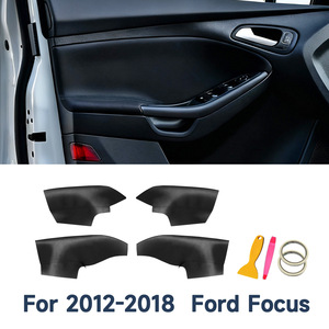 Ford Focus Door Panel Leather Wrap 12-18 True Microfiber Trim Kit For <b>Car</b> <b>Interior</b> Decoration - Product Image 4