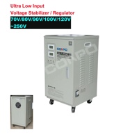 Stabilisateur de tension automatique à très basse tension d'entrée 70V/80V/90V/100V/120V~250V SVC-10KVA, Estabilizador De Voltaje 220V