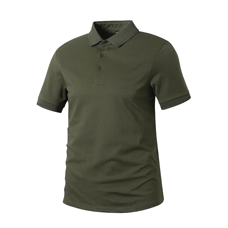 summer custom golf polo shirt polyester spandex men slim fit polo shirt custom logo men's polo shirts short sleeve work uniform