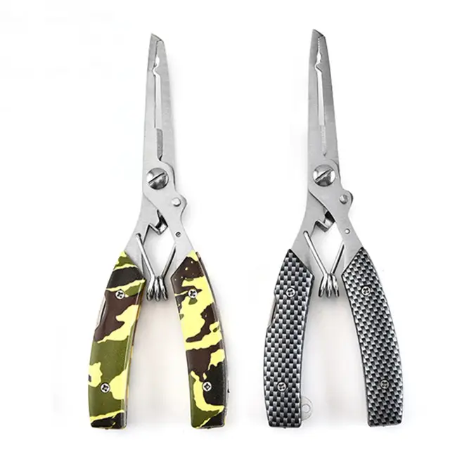 Multi Function Stainless Steel Fishing Pliers Scissor Fishing Tools High Quality