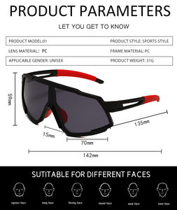 Nuevas <span class=keywords><strong>Gafas</strong></span> de Sol Pits <span class=keywords><strong>Viper</strong></span>, <span class=keywords><strong>Gafas</strong></span> Deportivas Resistentes al Viento |   <span class=keywords><strong>Gafas</strong></span> de Sol Unisex Transparentes Verdes UV400 de una Pieza Personalizadas para Adolescentes - Product Image 4