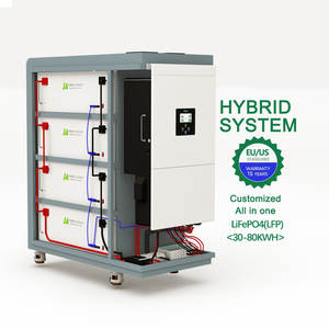 Аккумуляторы Japower Ess, домашняя система хранения солнечных батарей, 30 кВтч, 50 кВтч, 60 кВтч, все в одном, 15 кВт, 20 кВт, литиевая батарея - Product Image 5