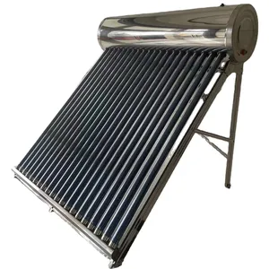 OEM high quality wholesale stainless steel solar water heater system with vacuum glass tube hot water heater solar