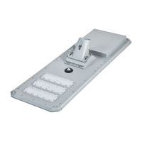 Panneau solaire monocristallin anti-poussière LED IP66, batterie LiFePO4 grande capacité longue portée pour éclairage public, Chine