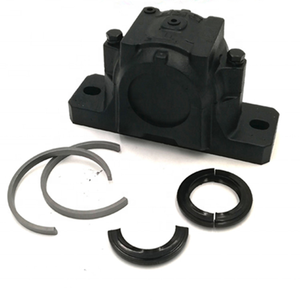 <b>Split</b> Casing Plummer Block Chrome Steel Bearing Housing P0 Precision SNL512-610 SNL509 SNL515-612 SNL528 SNL517 Heavy Duty - Product Image 3