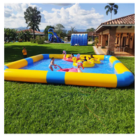 Bâche en PVC imperméable et durable, piscine gonflable géante ronde, équipement de jeux aquatiques pour enfants et adultes