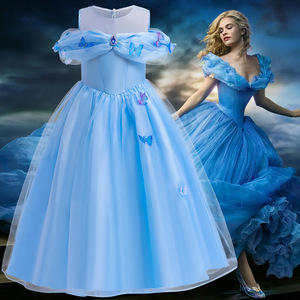 Princess Tiana Costume - Blue Dress for Girls Princess Tiana Costume - Blue Dress for Girls