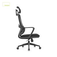Chaise de bureau ergonomique de grande taille pour personnes corpulentes et de grande taille, avec soutien lombaire, réglable en hauteur, chaise de direction en maille avec appui-tête