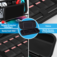Étui de rangement étanche pour jeux avec fente pour cartes, impression numérique personnalisée, housse de protection EVA pour console de jeu PS5 Slim, protection pour console de jeu en extérieur