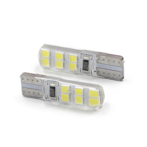 Car T10 silicone light <b>bulb</b>, W5W, 194 x 168, parking light, reading light, retrofit <b>bulb</b>, white 12V. - Product Image 1