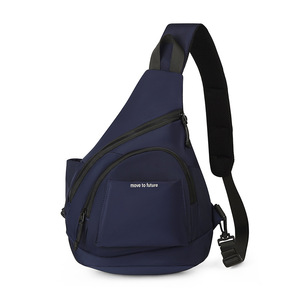 High Quality Vintage Fashion Men's Summer <b>Chest</b> Bag Nylon Zipper Waterproof Lightweight Durable Multi-functional - Product Image 6