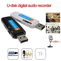 Perekam Suara Mini Isi Ulang Daya, Rekam Berulang, Portabel, Saku, Flash Drive WAV, Harga Pabrik 2026