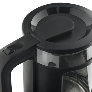 Smart water boilere set di vassoi per <span class=keywords><strong>bollitore</strong></span> <span class=keywords><strong>elettrico</strong></span> in vetro teiera <span class=keywords><strong>con</strong></span> <span class=keywords><strong>infusore</strong></span> rimovibile per tè e caffè - Product Image 6