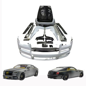 RR Wraith Facelift Kit <span class=keywords><strong>de</strong></span> carrocería <span class=keywords><strong>de</strong></span> fibra <span class=keywords><strong>de</strong></span> carbono <span class=keywords><strong>de</strong></span> segunda generación Estilo MSY Parachoques trasero delantero Guardabarros Capó del motor-Nueva condición - Product Image 2