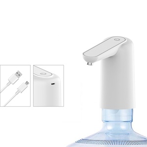 Dispensador <span class=keywords><strong>de</strong></span> <span class=keywords><strong>agua</strong></span> inalámbrico con luz púrpura, Mini botella con carga USB automática, dispensador <span class=keywords><strong>de</strong></span> <span class=keywords><strong>agua</strong></span> - Product Image 3