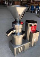 Broyeur colloïdal commercial pour la fabrication de beurre de cacahuète, de tahini et de pâtes de noix, moulin à dispersion et émulsification liquide