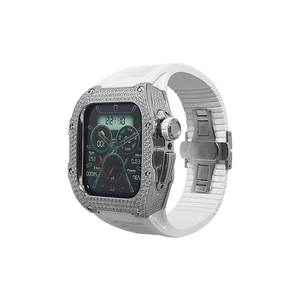 Étuis de protection classiques pour montres de luxe cloutées de diamants américains populaires Étui de protection pour montres en zirconium et diamants véritables - Product Image 1