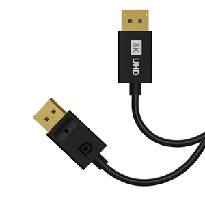 Câble DP 1.4 8K UHD 32,4 Gbps pour Home Cinéma, Jeux, Moniteur, Projecteur - Product Image 1
