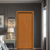 Vente en gros de modèles modernes en bois à une porte avec motifs floraux CNC pour portes principales en bois massif Promotion précipitée