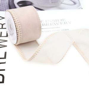 Nouvel Arrivage Ruban en Organza à Bord Picoté Fantaisie de 2,5 cm pour Volants de Jupe de Tutu de Ballet 10 Yards/Rouleau - Product Image 5