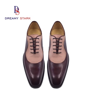 Chaussures d'automne classiques en cuir véritable patchwork coloré, à lacets, confortables et légères, cousues à la main, design de haute qualité, logo personnalisé, marque - Product Image 4
