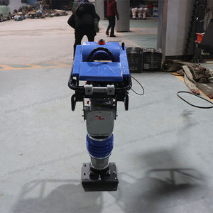 Máquina apisonadora diésel CR100, <span class=keywords><strong>compactador</strong></span> de gato <span class=keywords><strong>manual</strong></span> pequeño para construcción de carreteras con componente de motor central - Product Image 3