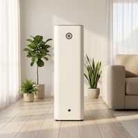 Diffuseur d'huiles essentielles électrique sur pied grande capacité avec télécommande, 500 ml, faible bruit (40 dB), usage commercial et domestique