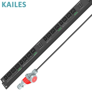 Kailes (KLS) thông minh PDU MD loạt 32A ba giai đoạn AC 200-240VAC 18 + 6 bit C13/C19 24-Socket 6 ngắt mạch phân phối điện - Product Image 2