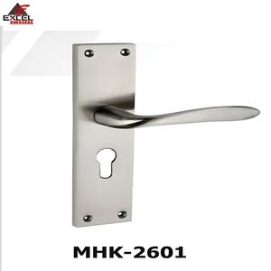 Poignées de type bouton traditionnel avec levier sur plaque arrière – Prix de gros - Product Image 2