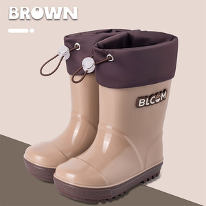 Chaussures d'eau écologiques originales japonaises et coréennes pour enfants, hommes et femmes, bottes imperméables élastiques haut de gamme - Product Image 1