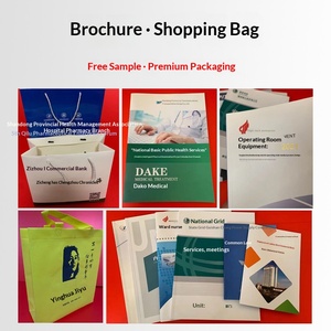 <span class=keywords><strong>Folleto</strong></span> Promocional Impreso en Offset, <span class=keywords><strong>Folleto</strong></span> de 70% de Página, Catálogo Corporativo, Póster con Papel Cobre - Product Image 4