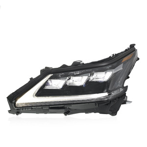 Convertisseur de phares LED modifiés avec lentille de projecteur et DRL séquentiel intégré pour Lexus LX570 2016-2019 - Product Image 1