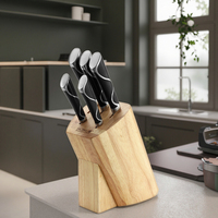 Couteau de Chef de Cuisine Haut de Gamme en Acier Inoxydable Forgé à la Main, Écologique, de Luxe, pour Droitiers, avec Manche en Plastique – Vente Flash