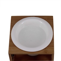 Brûleur à huile essentielle en céramique Diffuseur Brûleur à cire parfumée en bois