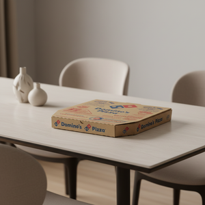Boîte à <span class=keywords><strong>pizza</strong></span> personnalisée Kraft 9 pouces 12 pouces 13 pouces 14 pouces - Product Image 1
